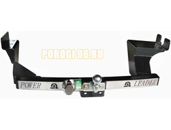 Фаркоп с нержавеющей пластиной Лидер-Плюс для Great Wall Hover H5 2011-2015