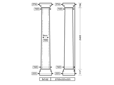 Колонна 1.30.102 - d163мм