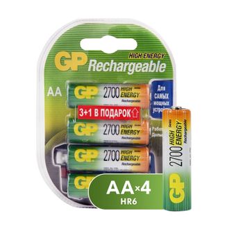 Аккумулятор GP 2700mAh AA/HR6 NiMh бл/4шт