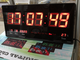 часы настенные электронные JH-4622A красные