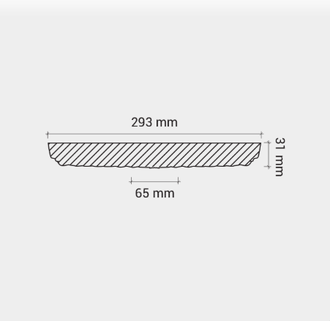 Розетка 1.56.009 d29,3см