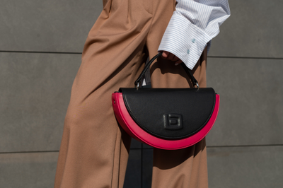 SLICY BAG 2116 Черный/фуксия