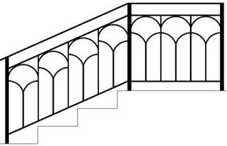 Перила сварные ПС-13