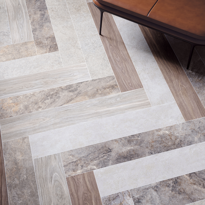 Wood-X, 20х120 см, керамогранит, Орех Белёный Матовый R10A Ректификат (9 мм), K949582R