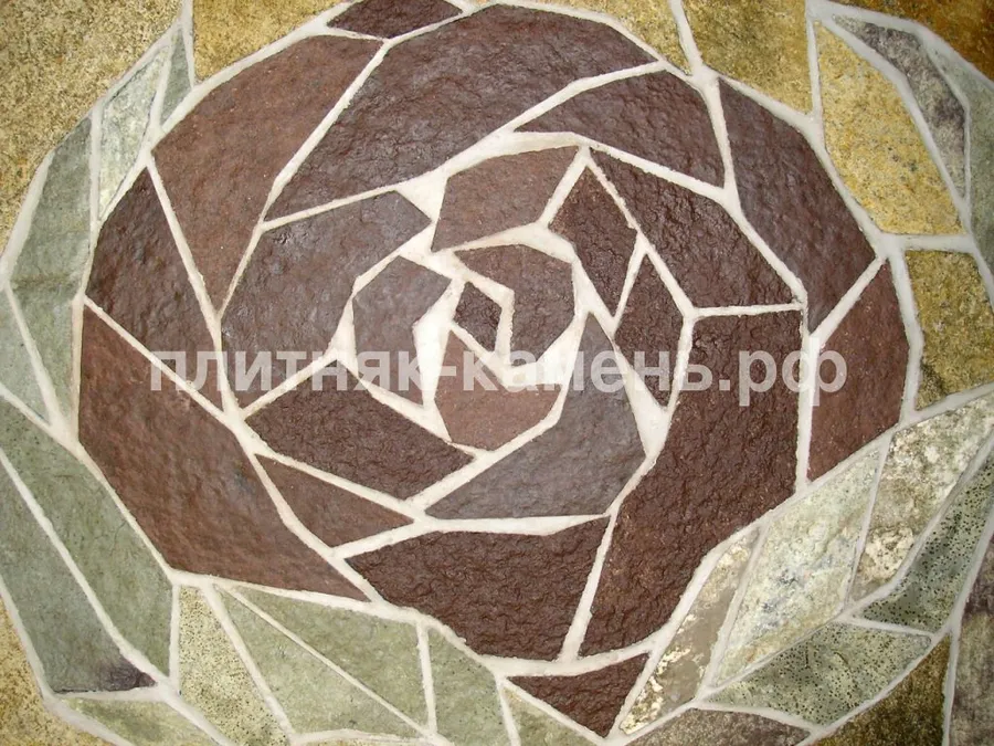 каменные ковры из натурального камня