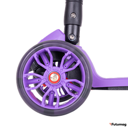 Детский самокат TechTeam Zig Zag 2021 зеленый