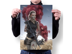 Плакат PlayerUnknown’s Battlegrounds, PUBG, ПУБГ №17