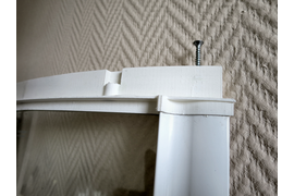 Двери душевой кабины с новыми направляющими