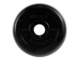 Диск обрезиненный MB Barbell Atlet, диаметр 31 мм, вес 1,25 - 25 кг