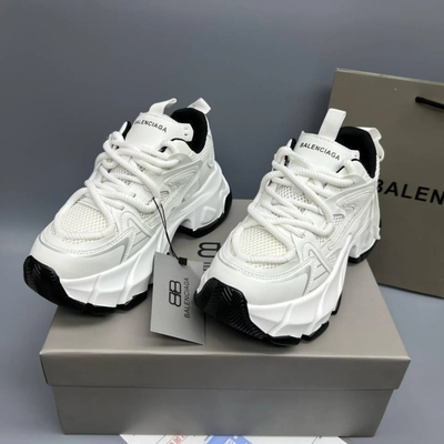 Кроссовки Balenciaga Sneakers Platform White Black