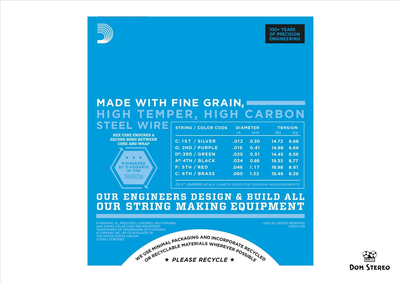 купить струны дял электрогитары D'ADDARIO EXL148 на сайте domstereo.ru