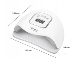 ЛАМПА UV/LED SUN -Х 5 MAX /80 W/ 36 LED