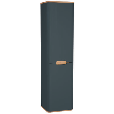 Пенал VitrA Sentо, с корзиной для белья, 40 см, цвет матовый антрацит, левосторонний, 60856