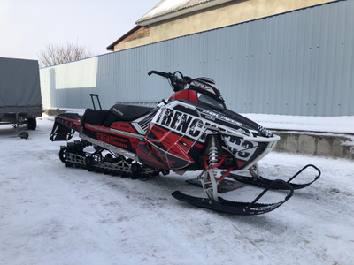 Наклейки на снегоход Polaris Axys Pro RMK 2016 2017 2018 2019 №1520