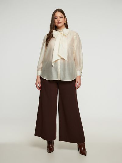 Блуза с бантом