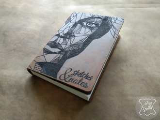 Блокнот А6 с гравировкой