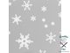 Пленка глянцевая "Снежинки", белая, 0,7 х 8,2 м, 40 мкм, 200 гр
