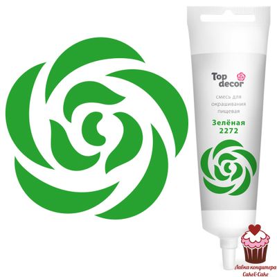 Краситель гелевый жидкий Зеленый, 100 мл