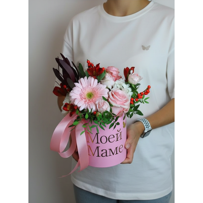 Цветочная композиция для мамы № 608