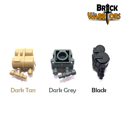 Баки с горючим для немецкого огнемета (цвет: черный)