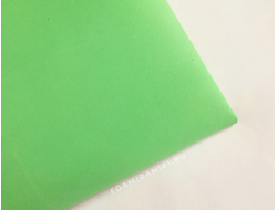 УЦЕНКА Китайский фоамиран, ТОЛЩИНА 1,5-2 мм  цвет «Салатовый»