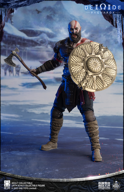 Кратос (God of War Ragnarok) - КОЛЛЕКЦИОННАЯ ФИГУРКА 1/6 Man Of War (OT019) - Onetoys