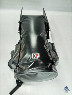 ГермоРюкзак 120л KF ПВХ-750 115*30*40 с 2мя карманами + спинка