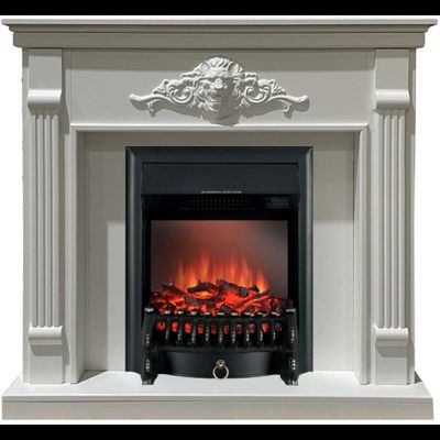 Электрокамин Lio WT с очагом Fobos