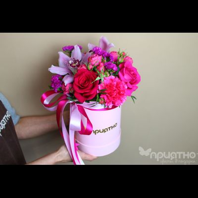 Цветочная композиция на 8 марта № 717