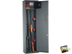 Шкаф оружейный ОШН-6 (1470*400*250), черный