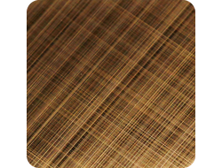 Профиль окантовочный для плитки Лука К 12НСК(304).2700.004 Кросс брашинг бронза