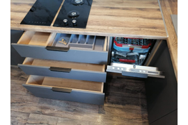 Кухня графит