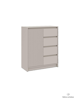 Мирен КМ-002 комод Кашемир/Моно керамика (МДФ)