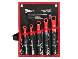 Набор диэлектрических накидных ключей НИИ-07 серия ПРОФИ для работ под напряжением до 1000 В, стандарт VDE