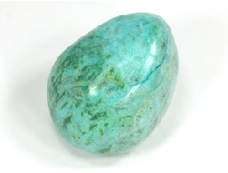 Хризоколла, галтовка, Перу (24*19*19 мм, 11,5 г) №35212