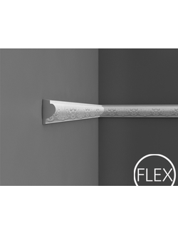 Молдинг гибкий P3020F - 6,1*3,2*200см