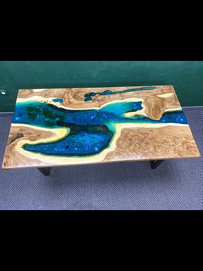 слэб, стол река, карагач, дуб, мебель на заказ, стол из слэба, мебель для ресторана, столешница спил