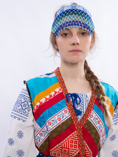 Жилет лоскутный Ярый