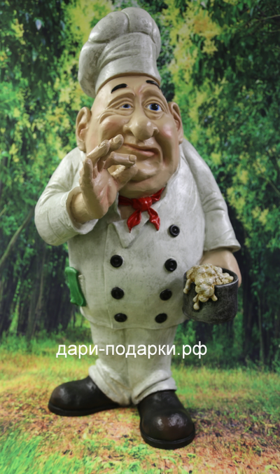 Шеф - Повар 70*35 см  5,8 кг  полистоун Россия 6219/012841*