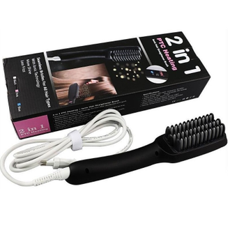 Расческа для выпрямления волос PTC Heating 2 в 1 ОПТОМ