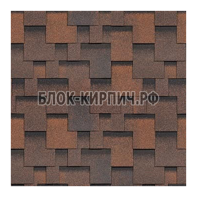 Гибкая черепица Shinglas ультра фокстрот кедр