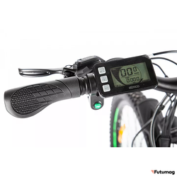 Электровелосипед Eltreco XT 850 Pro серо-зеленый