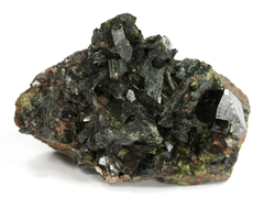 Эпидот, сросток кристаллов, Перу (54*35*25 мм, 52 г) №35864