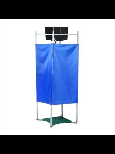 Душ дачный с электроводонагревателем 55 л, пластмассовый квадратный бак