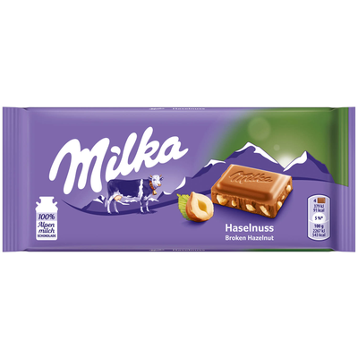Milka Hazelnut 100G