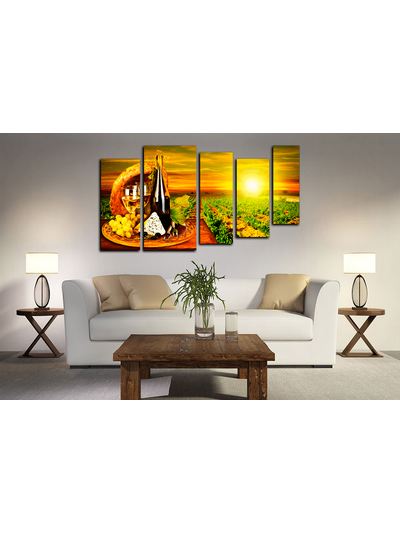 Модульная картина "Прекрасный урожай"