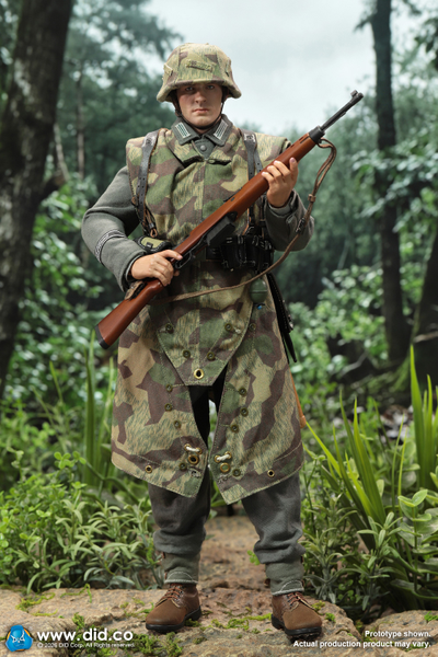 ПРЕДЗАКАЗ - Немецкий минометчик - Коллекционная фигурка 1/6 WWII German GD Infantry Mortarman – Bruno (D80195) - DID ?ЦЕНА: 24500 РУБ.?