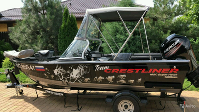 Рыбы для crestliner fish hawk 1750 WT 2012 г