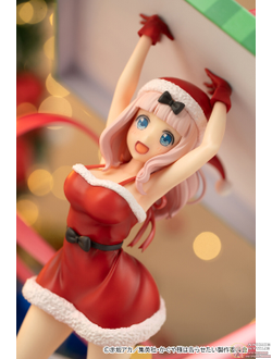Фигурка 1/7 Тика Фудзивара (Chika Fujiwara Christmas Present Ver.)
