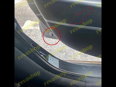 Отбойник демпфер ограничитель двери для Hyundai-Kia